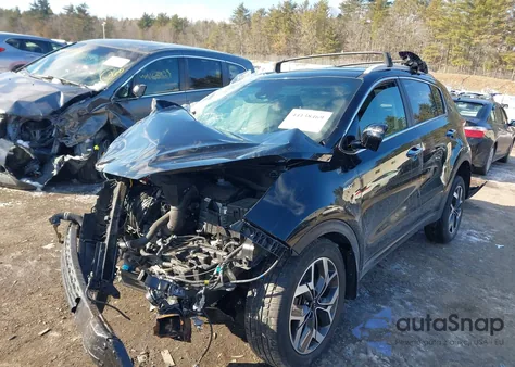 2020 Kia Sportage Ex z USA, uszkodzony, nr VIN KNDPNCAC9L7697562